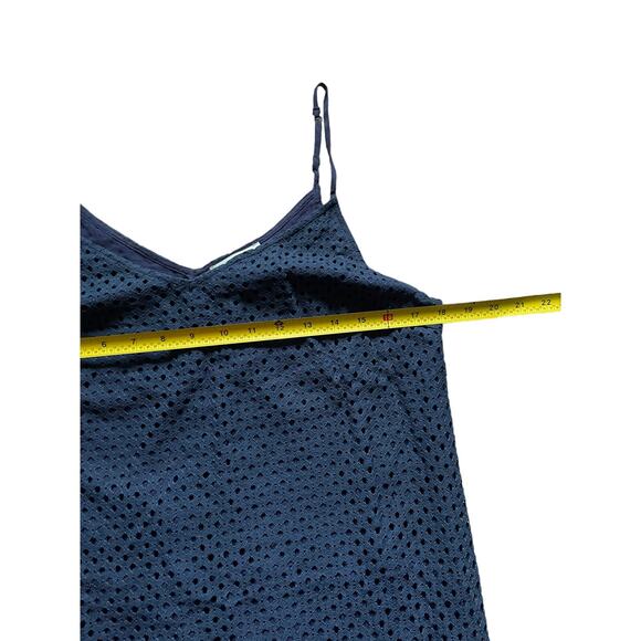 Skies Are Blue Womens/Teen Mini/Midi Eyelet Lace Fringe Dress Size Small Fringe - Picture 4 of 7